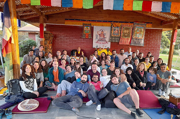Retiros de Meditación realizados por la Comunidad Otzer Ling