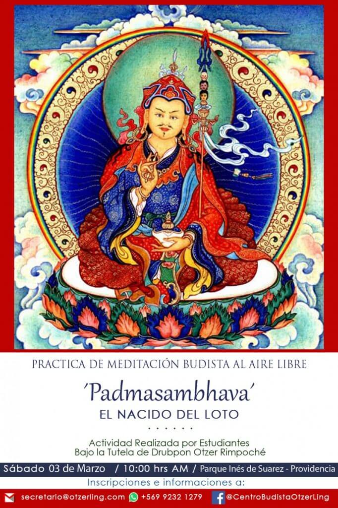 Meditación Budista al Aire Libre: Padmasambhava, el Nacido del Loto