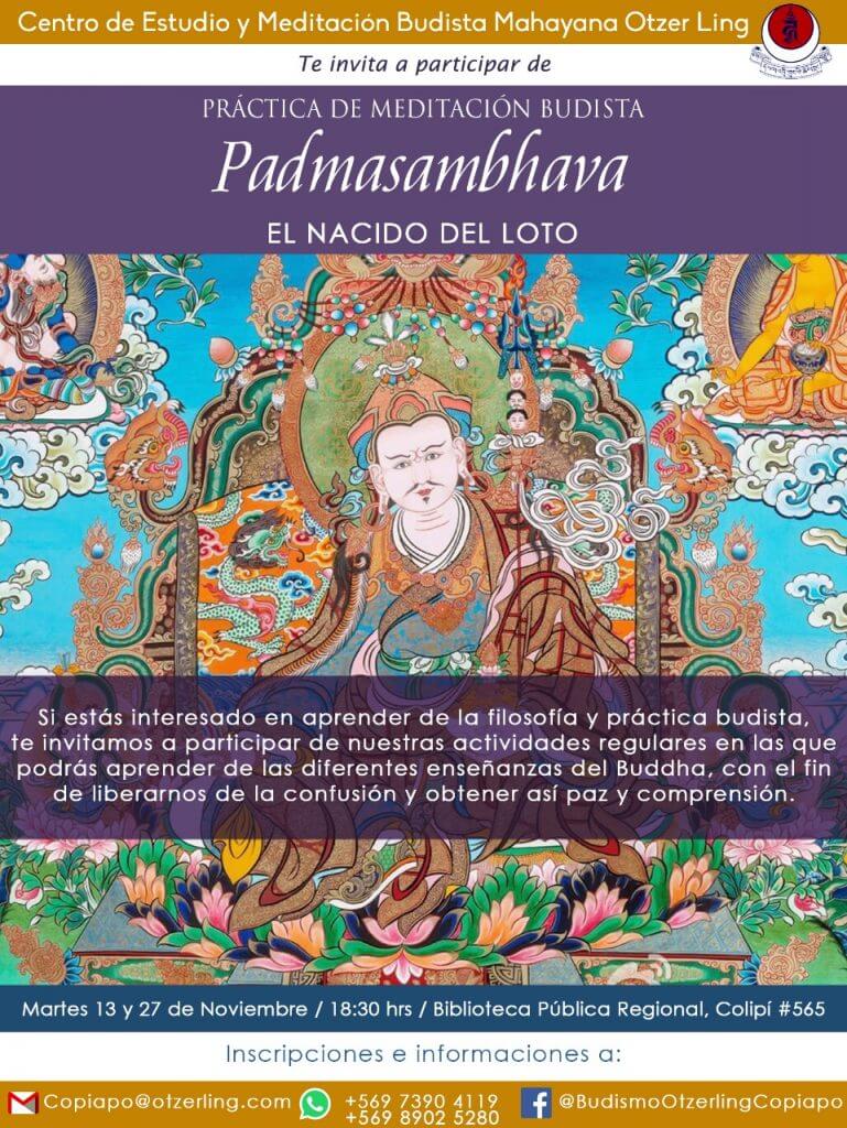 Práctica Meditativa ‘Padmasambhava, El Nacido del Loto’