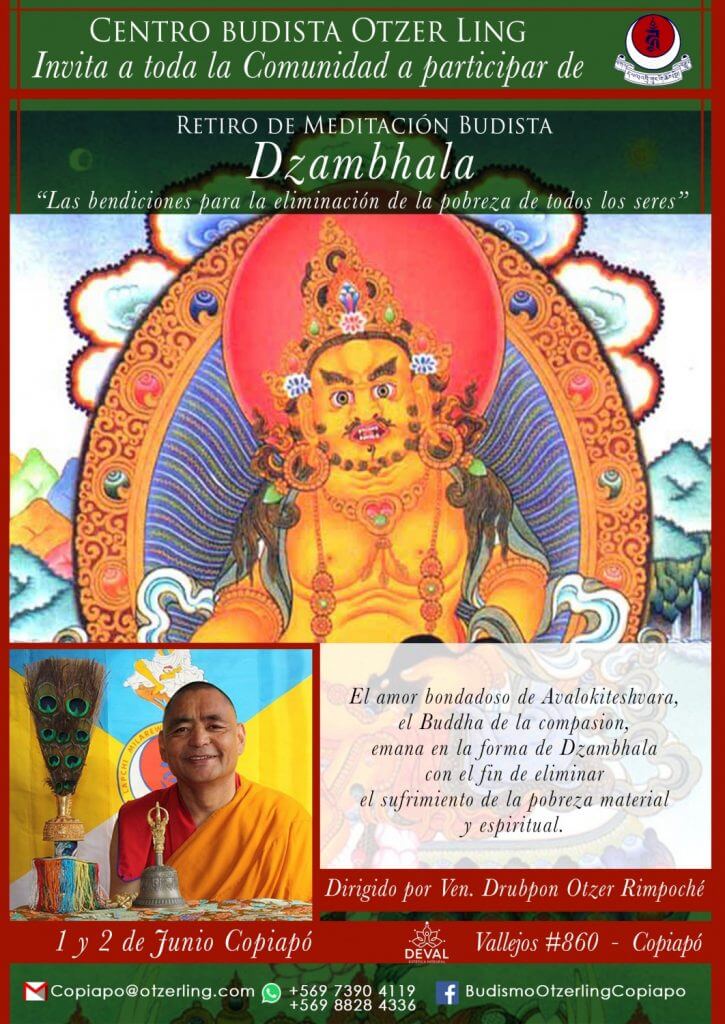Retiro de Meditación Budista: Dzambhala, El Amor Bondadoso