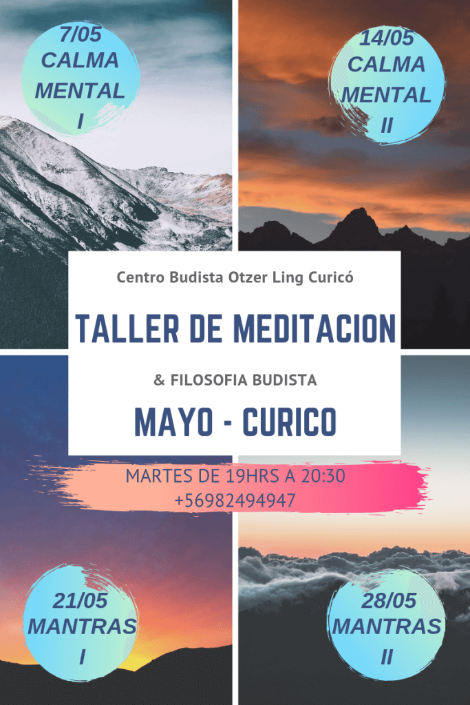 Taller de Meditación – Mayo