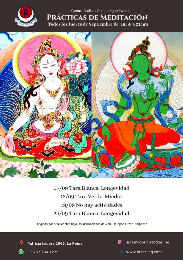 Prácticas de Meditación Budistas Tibetanas