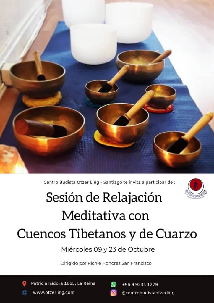 Terapia de Relajacion Meditativa con Cuencos Tibetanos y de Cuarzo