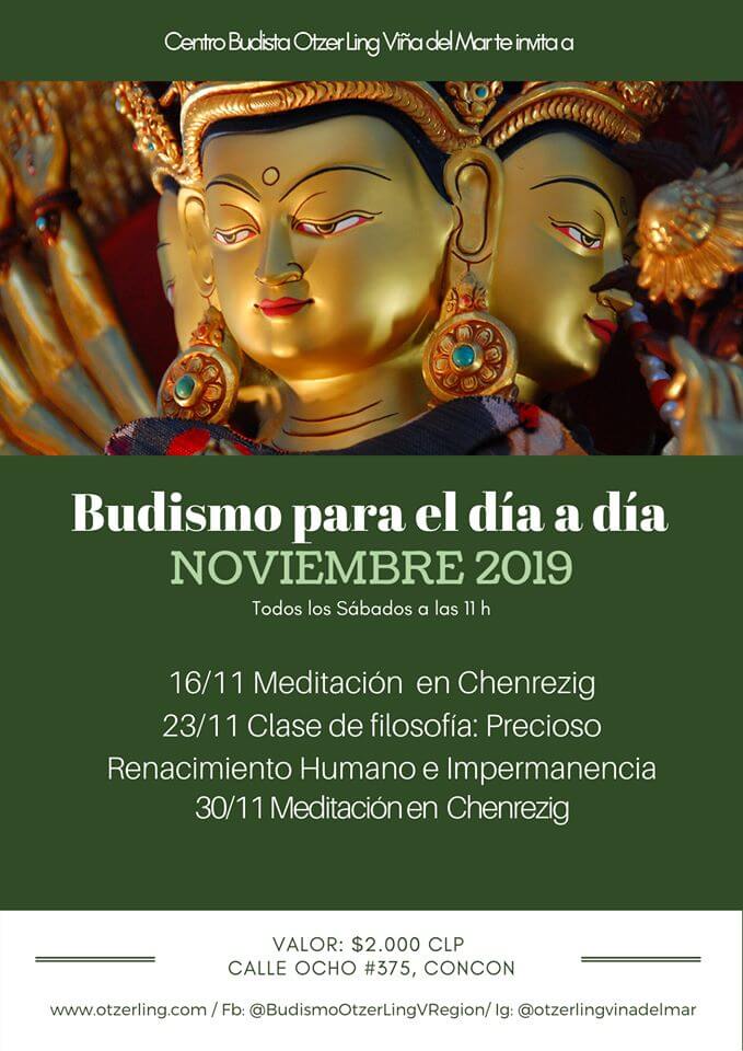 Budismo para el día a día 2da mitad de Noviembre