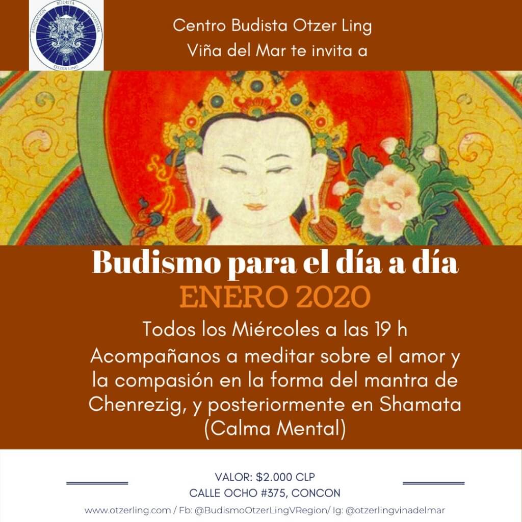 Budismo para el día a día Enero 2020