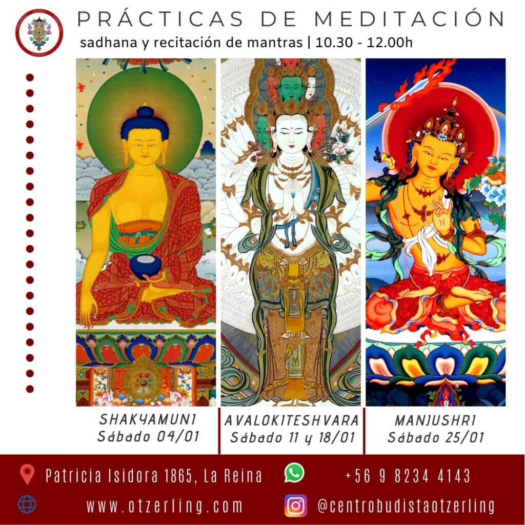 Practica de Meditacion; Sadhana y Recitacion de Mantras