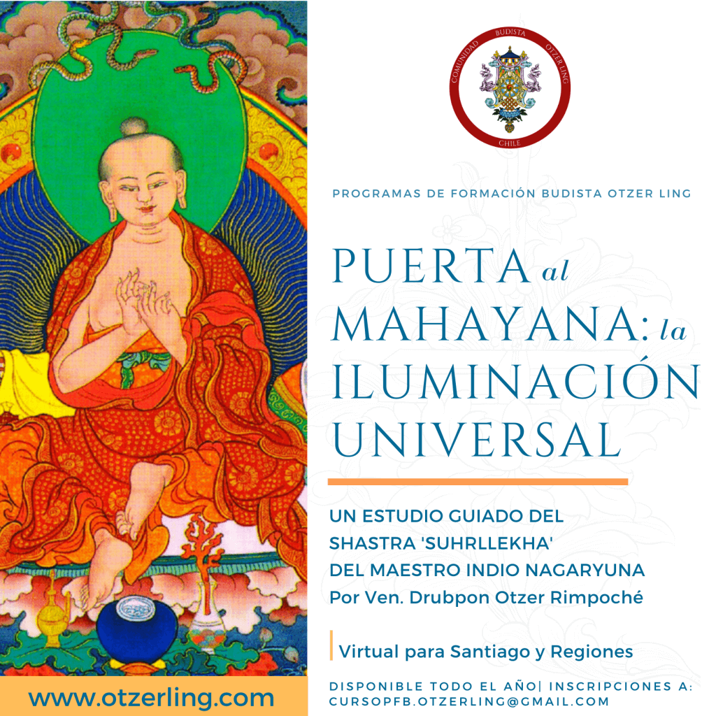 Programa de Formación Budista 2: Puerta al Mahayana – La Iluminación Universal