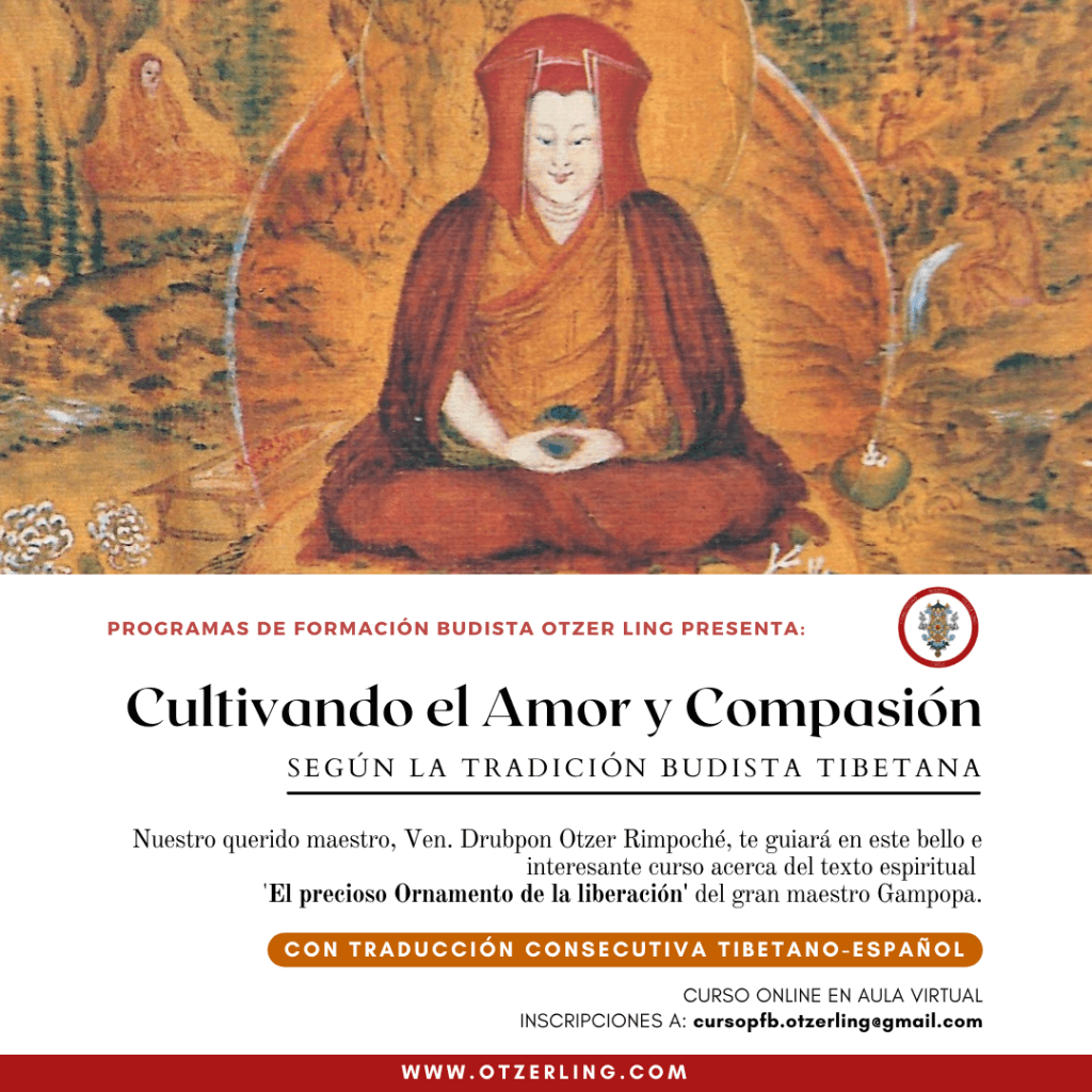 Programa de Formación Budista 13: Cultivando el Amor y Compasión