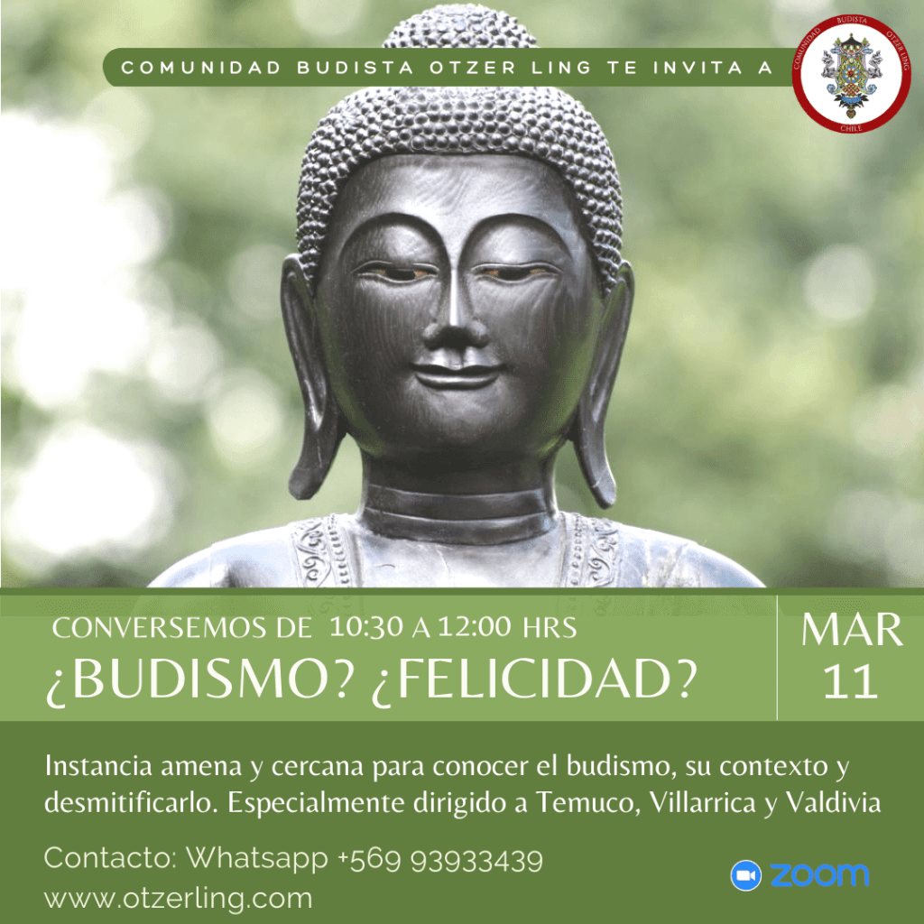 Conversemos: ¿Budismo? ¿Felicidad?
