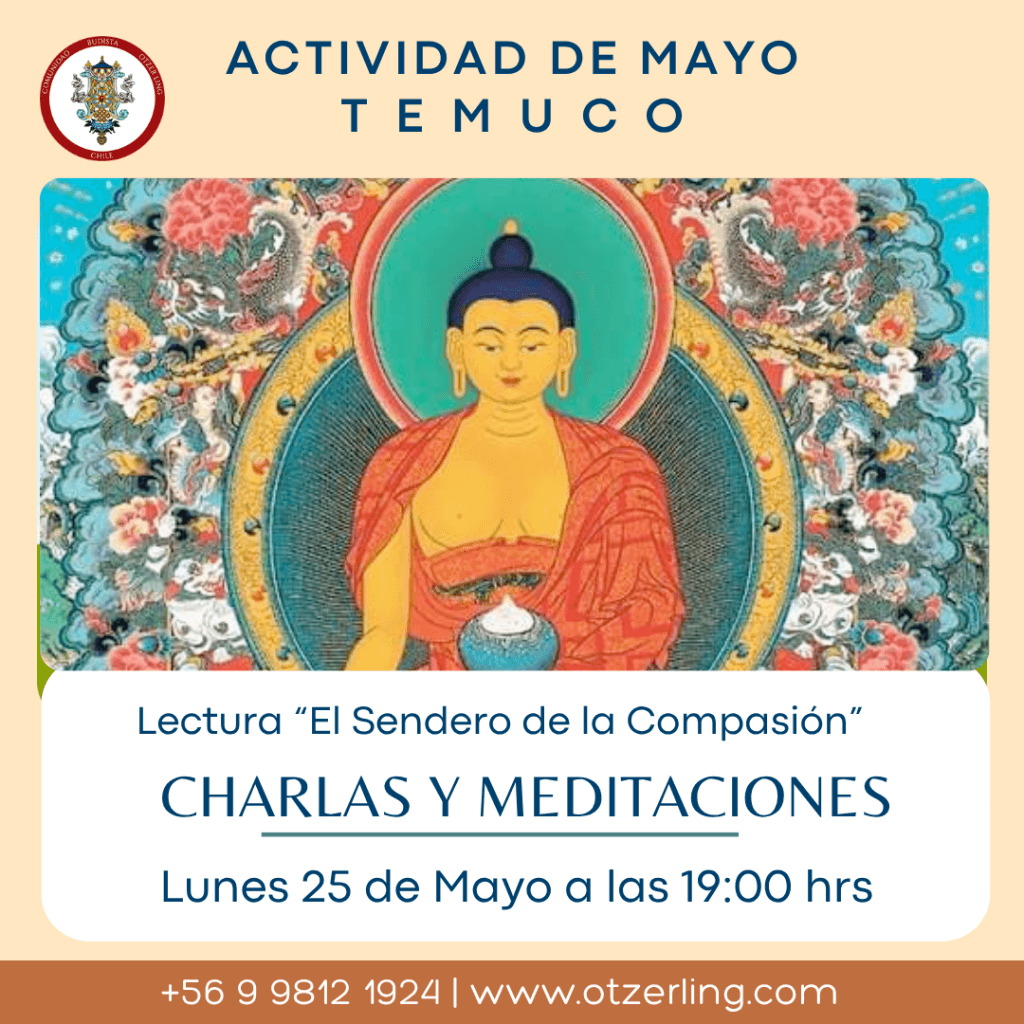 Lectura de “El sendero de la compasión” en Temuco en mayo de 2026