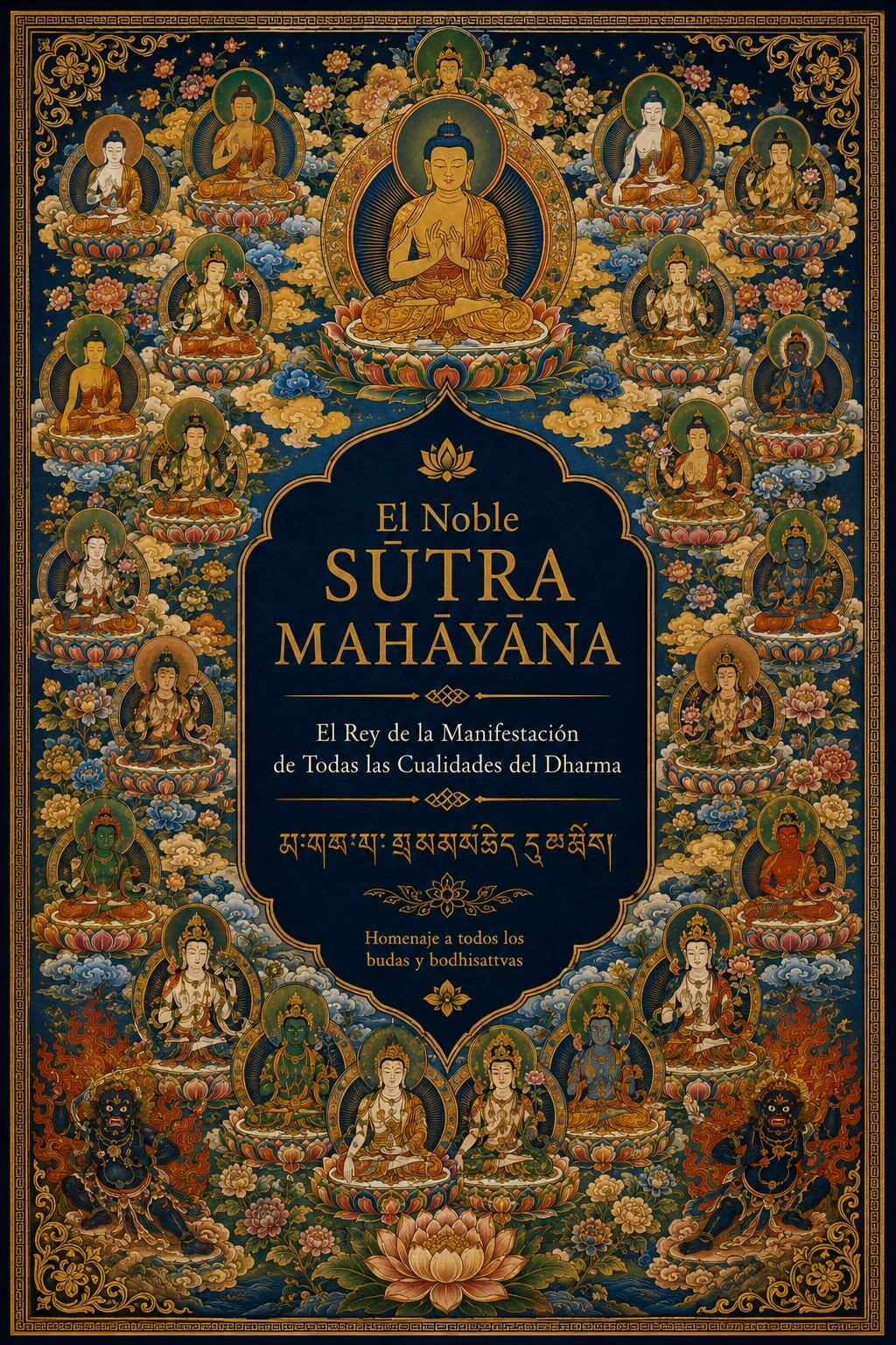 El Noble Sutra del Mahayana: El Rey de la Manifestación de Todas las Cualidades del Dharma