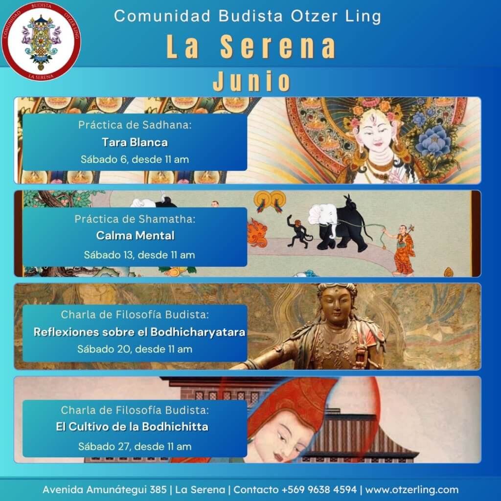 Calendario de actividades en La Serena en junio de 2025