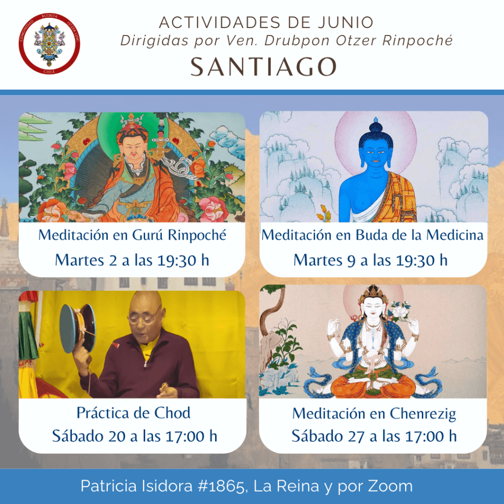 Calendario de actividades en Santiago en junio de 2025