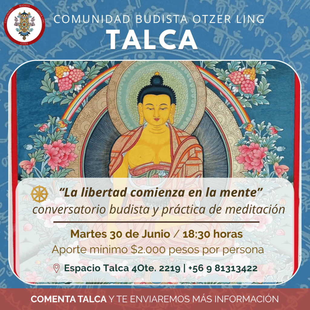 Actividad “La libertad comienza en la mente” en Talca en junio de 2026