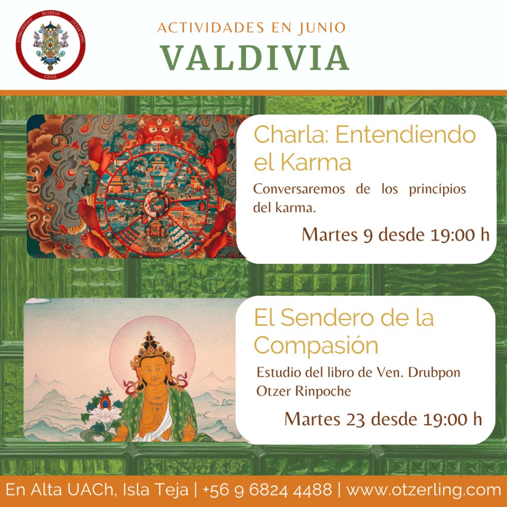 Calendario de actividades en Valdivia en junio de 2026